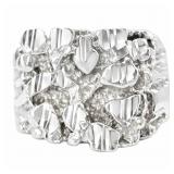 Men's Rugged Nugget Ring