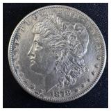 FIRST YEAR ISSUE 1878-S Silver Morgan Dollar