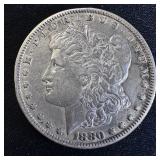 PRESTIGIOUS 1880-CC Silver Morgan Dollar