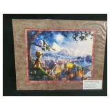 Thomas Kinkade 'Pinocchio' Double Matted Print