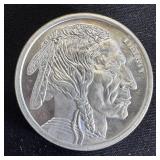 1 oz Fine Silver Buffalo Round  Golden State Mint