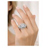 Princess Diamond Engagement Ring White Gold