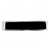 Onyx Cabochon Stacking Ring