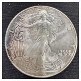 1995 1 oz Fine Silver American Eagle