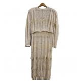 Vintage beaded dress by Judith Ann Creations in si