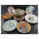 Large lot of assorted decorative plates