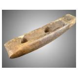 Fossilized ivory artifact 5.5' long, would have be