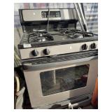 Hotpoint natural gas stove with 4 burners