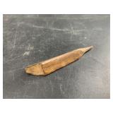 Base of a trifurcated ancient ivory harpoon tip 2
