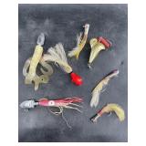 Assorted fishing lures