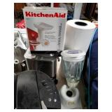 Lot of kitchen appliances: Keurig, Emeril, bread m