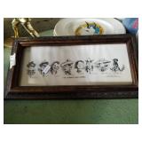 'The Whole Dam Family' picture frame 15' X 7'