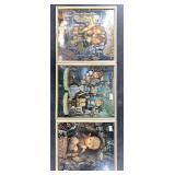 3 Hummel pictures, framed, frame is 9 3/4' square