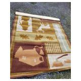 Machine made rug