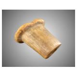 Ancient ivory labret plug  1 1/8' long