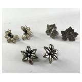 Assorted fashion earrings