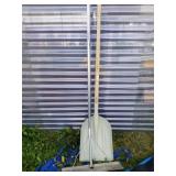 Lot of two, one is a plastic snow shovel and alumi