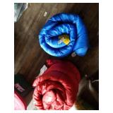 Lot of two, sleeping bags