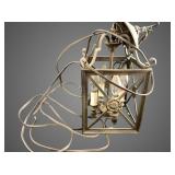 Beautiful vintage style four bulb chandelier