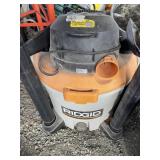 Ridged 12 Gal shop vac with accessories