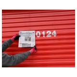 Unit 124 (10x15x8) *PLEASE NOTE: All items must be