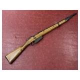 Terni Mfg. 1939 Carcano carbine, s/n N3212 7.35mm,