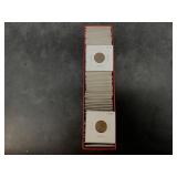 Red box of individually packaged wheat cents