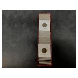 Red box of individually packaged wheat cents