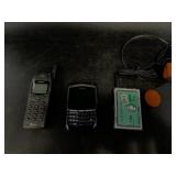 Lot of 3: Blackberry model 8700G cell phone, a vin