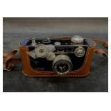 Argus vintage film camera in hard sided case