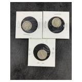 20 silver mercury dimes including 1 set in a colle
