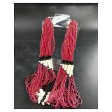 Stunning hand beaded layered necklace