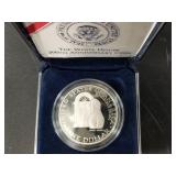 1992 W Whitehouse anniversary silver dollar proof