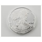 1 Troy oz .999 fine silver round