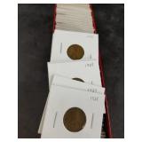 Red box of individually packaged wheat cents
