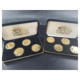 Two Grand Casino 4 piece gambling token sets