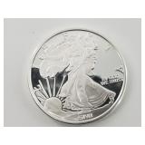 1 Troy oz .999 fine silver round
