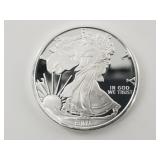 1 Troy oz .999 fine silver round