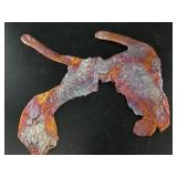 Beautiful copper splat approx. 8 inches long.