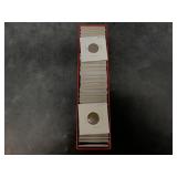Red box of individually packaged wheat cents