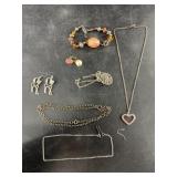 Assorted fashion jewelry