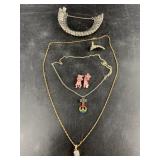 Assorted fashion jewelry