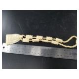 Small bone beaded necklace