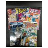 Marvel comics Silver Surfer, with more vintage and