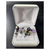 3 Pairs of earrings 1 set is freshwater pearls, ot