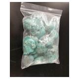 Lot with dyed Howlite meant to simulate turquoise
