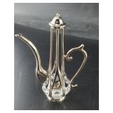 24kt plate Teapot oranemt, from the Millenium Coll