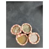 4 rolls of wheat cents