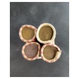 4 rolls of wheat cents