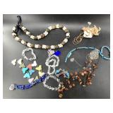 Assorted fashion jewelry